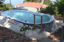 Büyükada havuz yapım işi