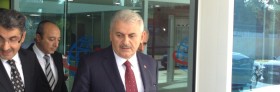 Sayın Bakanımız Binali Yıldırım U.D.H.B. 1. Bölge Müd. Binasını Ziyaret Etti