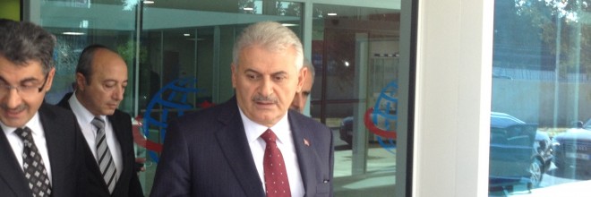 Sayın Bakanımız Binali Yıldırım U.D.H.B. 1. Bölge Müd. Binasını Ziyaret Etti